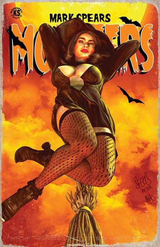 Mark Spears Monsters #7 Cover B Mark Spears Hexy The Witch JSA Classified #1 Homage Variant (NM)
