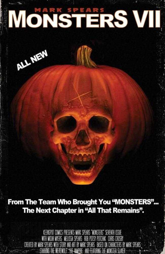 Mark Spears Monsters #7 Cover C Mark Spears Halloween II Homage Variant (NM)
