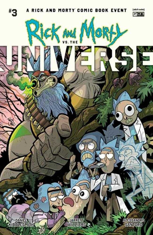 Rick And Morty vs The Universe #3 (Of 4) Cover B Troy Little Variant (NM)