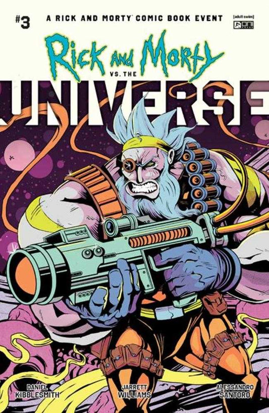 Rick And Morty vs The Universe #3 (Of 4) Cover C 1:10 Flops Interlocking Variant (NM)