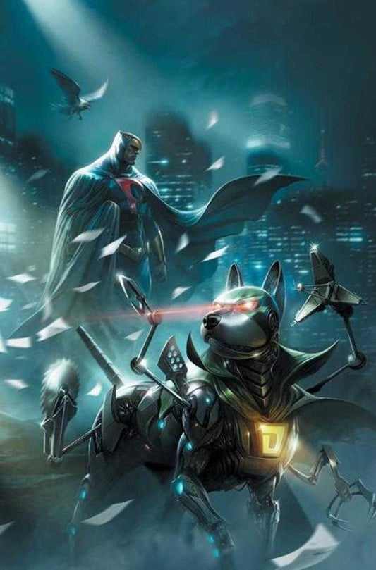 Blue Falcon & Dynomutt #1 Cover M 1:10 Francesco Mattina Full Art Variant (NM)