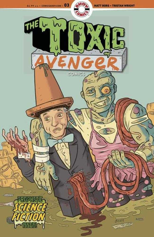 Toxic Avenger Comics #3 Cover B 3 Copy Matt Bors Unlock Variant (Mature) (NM)
