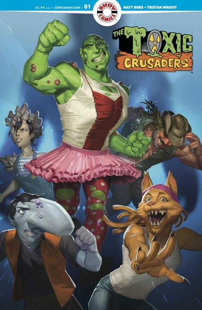 Toxic Crusaders #1 (Of 5) Cover B 3 Copy Ar Sullivan Unlock Variant (Mature) (NM)