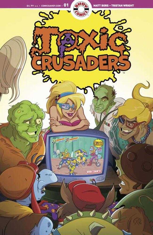Toxic Crusaders #1 (Of 5) Cover C 5 Copy Retroware Game Art Unlock Variant (Mature) (NM)