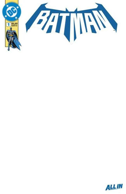 Batman #1 Cover K Blank Card Stock Variant (NM)