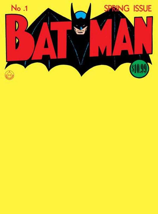 Batman (1940) #1 Facsimile Edition Cover C Blank Variant (NM)