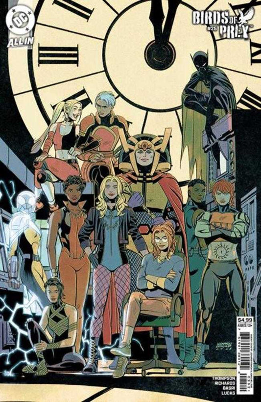 Birds Of Prey #25 Cover B Leonardo Romero Card Stock Variant (NM)