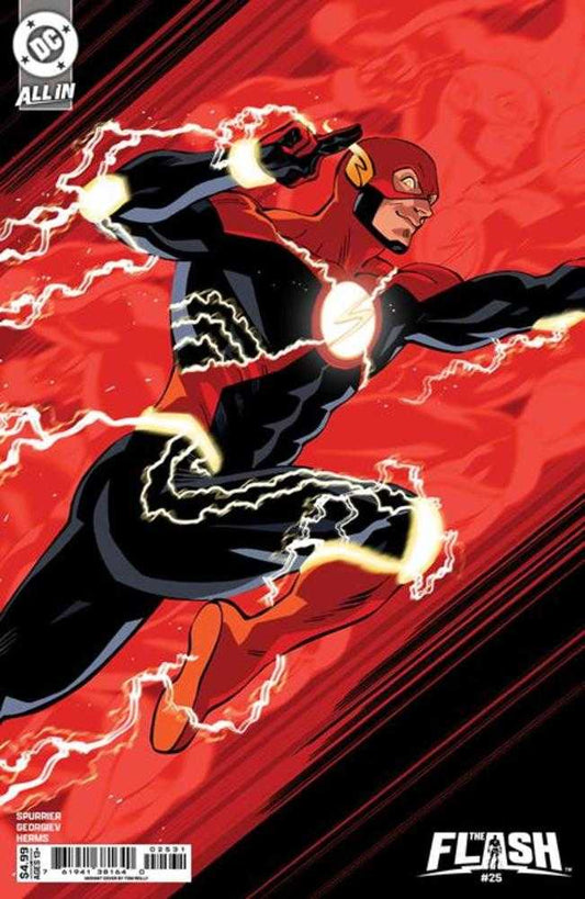 Flash #25 Cover B Tom Reilly Card Stock Variant (NM)