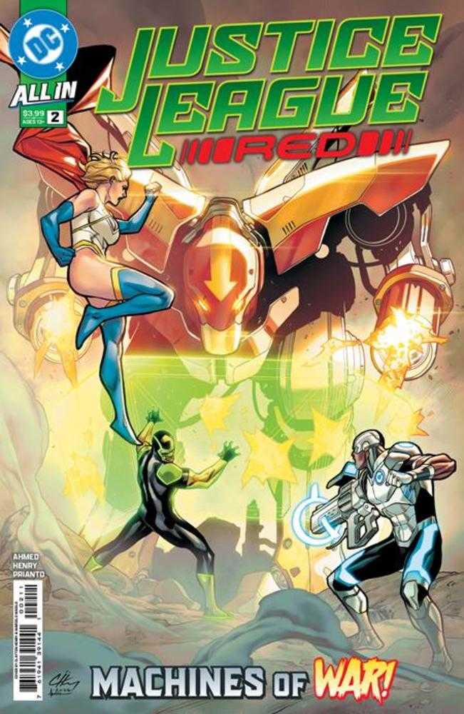 Justice League Red #2 (Of 6) Cover A Clayton Henry (NM)