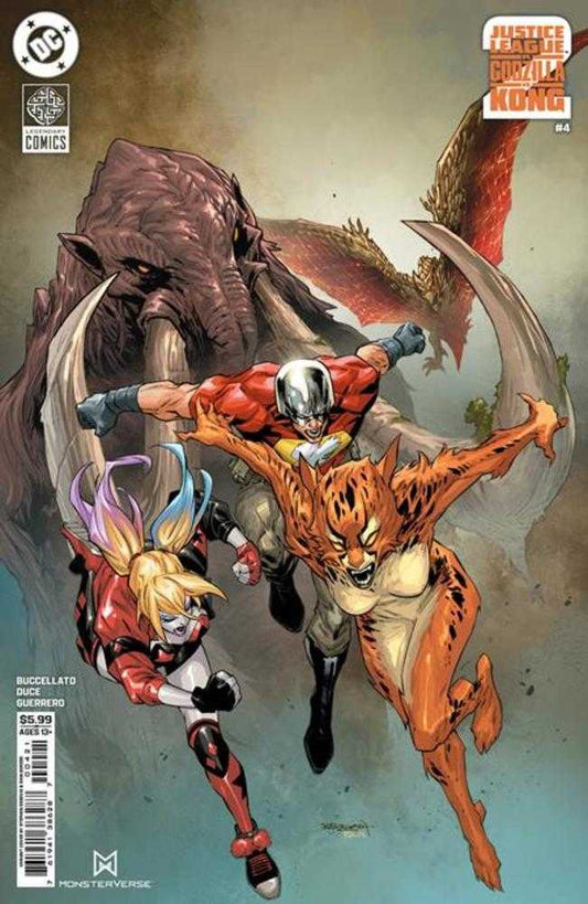 Justice League vs Godzilla vs Kong 2 #4 (Of 7) Cover B Sephen Segovia Card Stock Variant (NM)