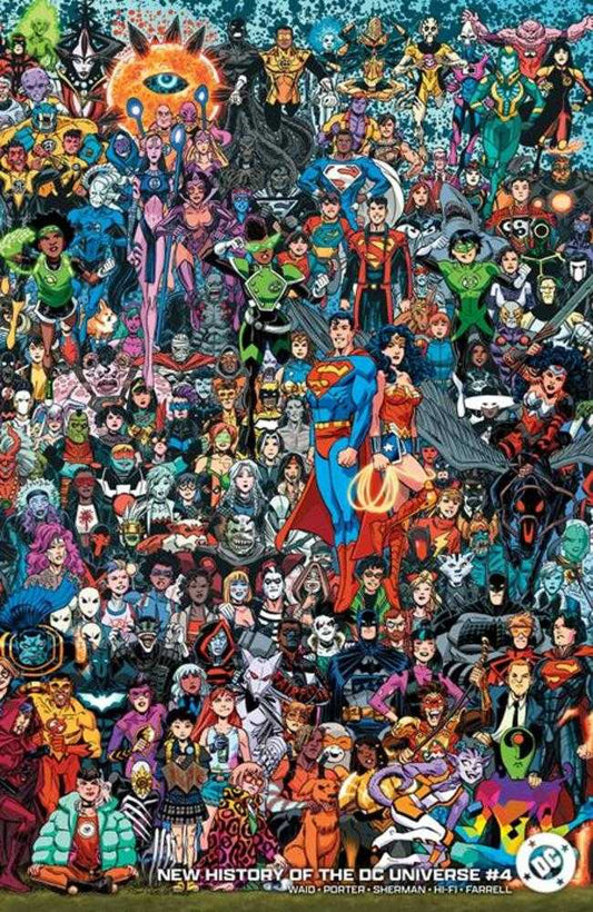 New History Of The DC Universe #4 (Of 4) Cover D Scott Koblish Legacy Wraparound Card Stock Variant (NM)