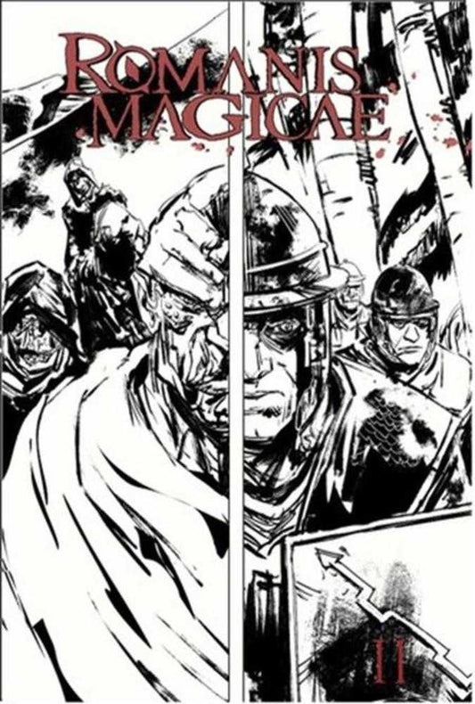 Romanis Magicae #2 (Of 4) Cover B Paul Peart Smith Black White And Red Variant (NM)