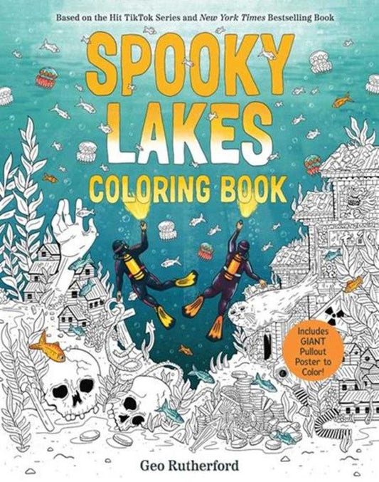 Spooky Lakes Coloring Book Softcover (NM)