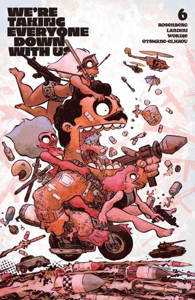 Were Taking Everyone Down With Us #6 (Of 6) Cover B Jesse Lonergan Variant (Mature) (NM)