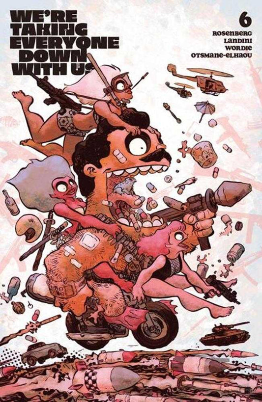 Were Taking Everyone Down With Us #6 (Of 6) Cover B Jesse Lonergan Variant (Mature) (NM)