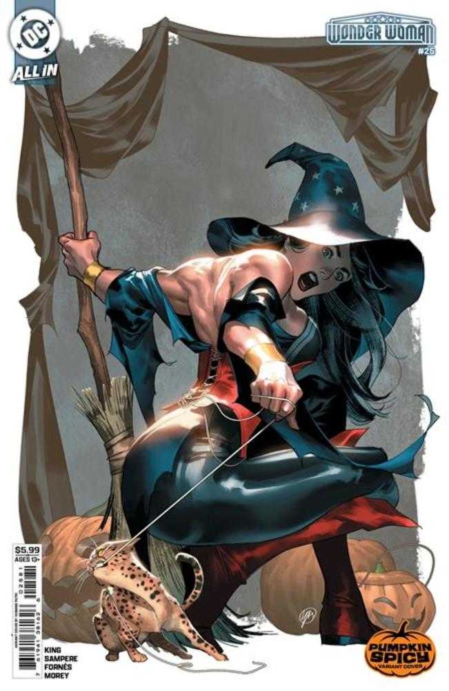 Wonder Woman #25 Cover E Yasmine Putri Pumpkin Spicy Card Stock Variant (NM)