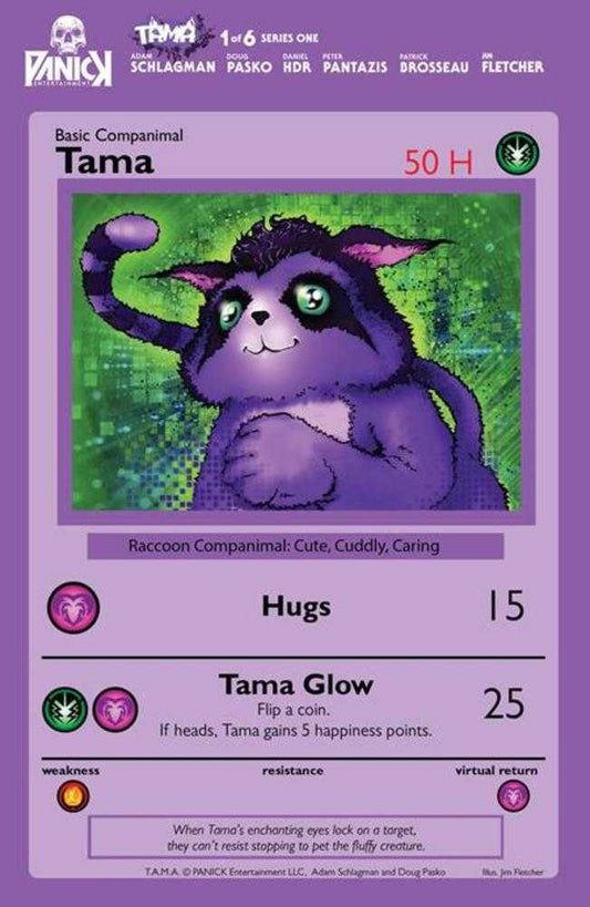 Tama #1 (Of 6) 2nd Print Cover A Jim Fletcher Cute Cuddly Caring Tama (NM)