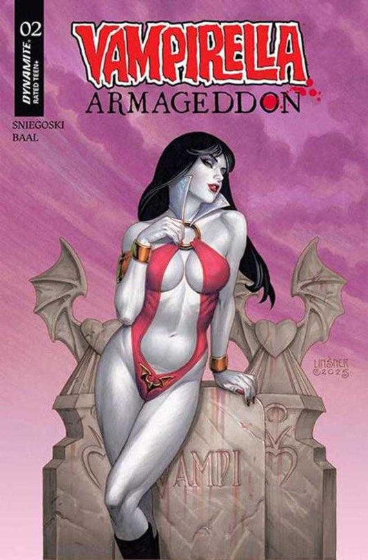 Vampirella Armageddon #2 Cover P Inc 1:7 Joseph Michael Linsner Foc Bonus Foil Variant (NM)