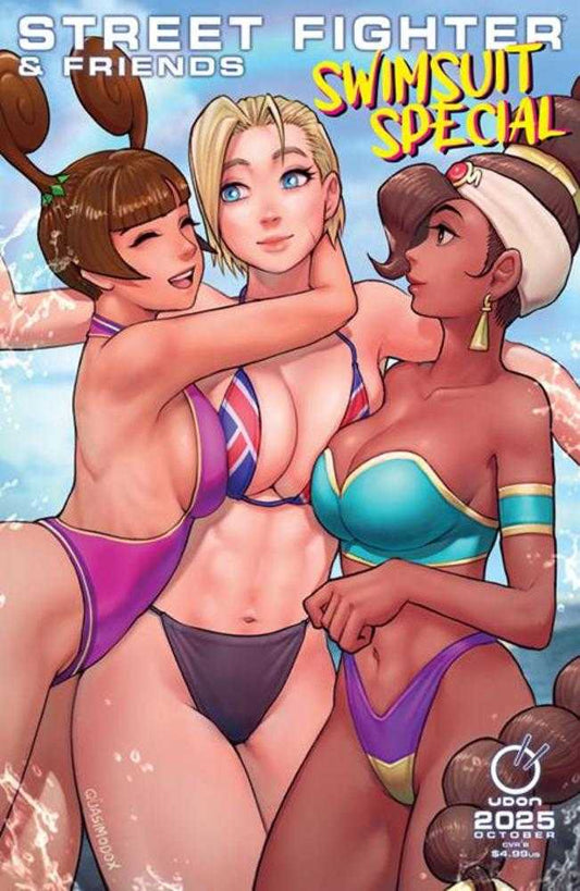 2025 Street Fighter & Friends Swimsuit Special #1 (One Shot) Cover B Quasimodox Variant (NM)