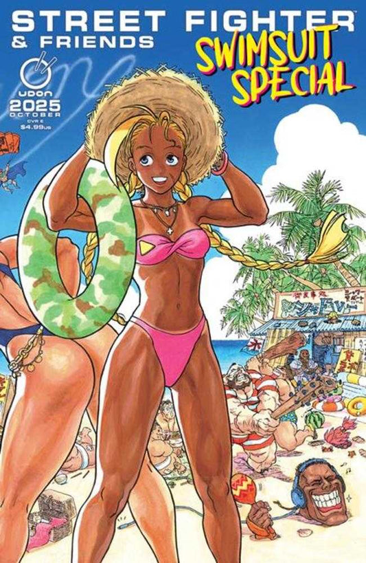 2025 Street Fighter & Friends Swimsuit Special #1 (One Shot) Cover E Inc 1:5 Kinu Nishimura Variant (NM)