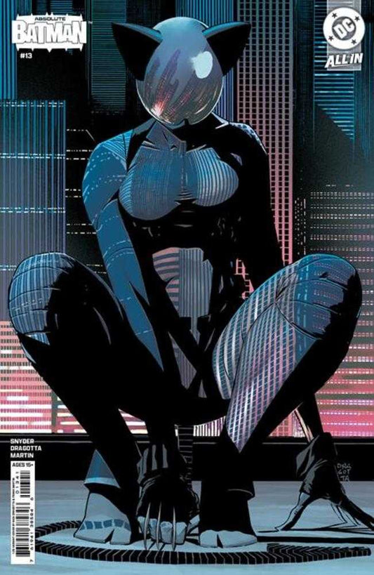 Absolute Batman #13 Cover H 1:25 Nick Dragotta Stealth Mode Card Stock Variant (NM)
