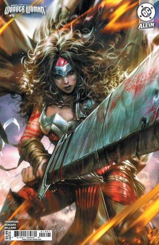 Absolute Wonder Woman #13 Cover B Derrick Chew Card Stock Variant (NM)