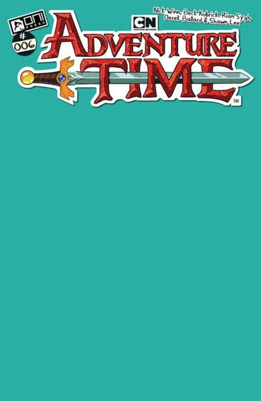 Adventure Time (2025) #6 Cover C Bmo Teal Blank Sketch Variant (NM)