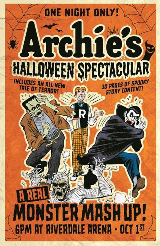 Archies Halloween Spectacular #1 (One Shot) Cover B Bob White Retro Art Variant (NM)