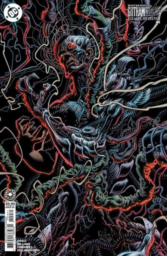 Batman Gotham By Gaslight A League For Justice #4 (Of 6) Cover B Kyle Hotz Card Stock Variant (NM)