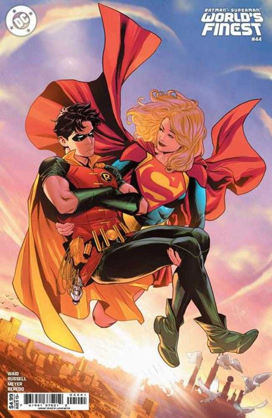Batman Superman Worlds Finest #44 Cover D Lucas Meyer Card Stock Variant (NM)