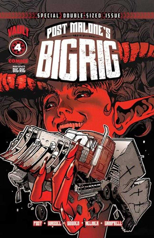 Post Malone's Big Rig #4 Cover A Nathan Gooden (Mature) (NM)