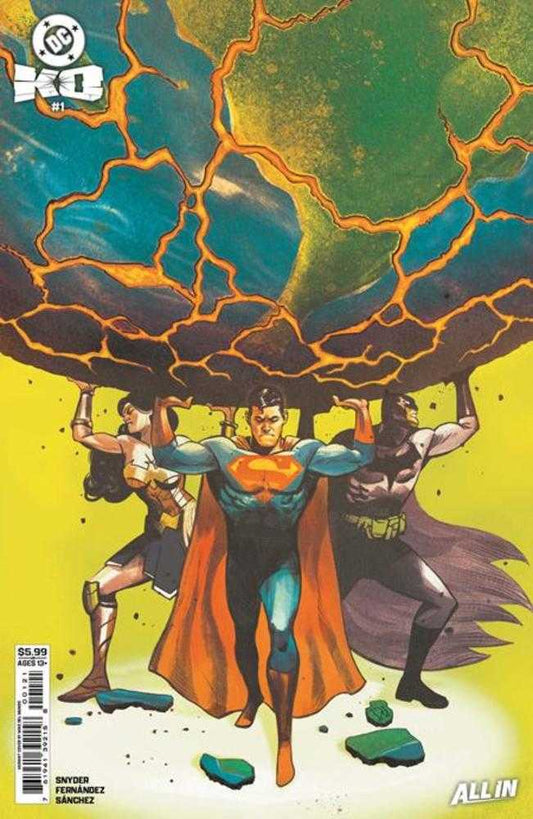 DC K.O. #1 (Of 5) Cover F Mike Del Mundo Card Stock Variant (NM)