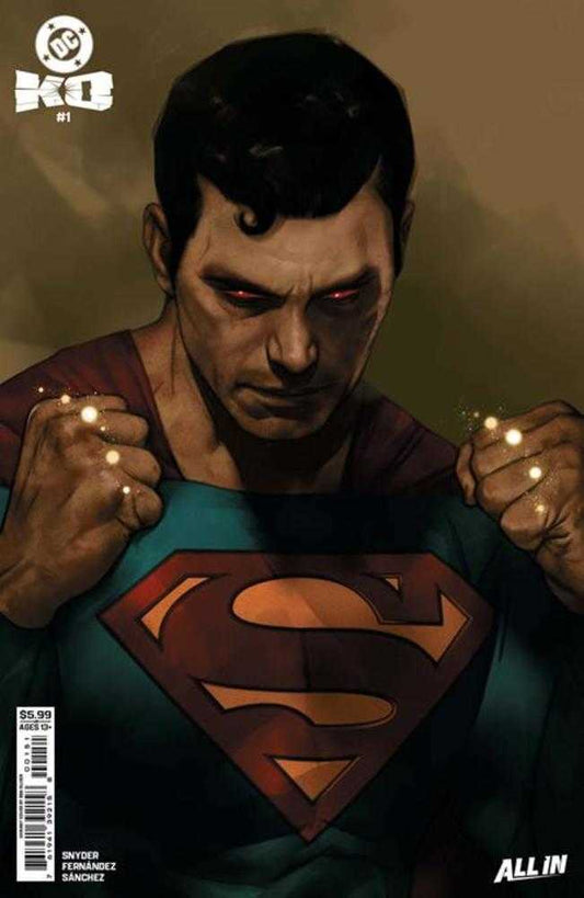 DC K.O. #1 (Of 5) Cover G Ben Oliver Face Off Card Stock Variant (NM)