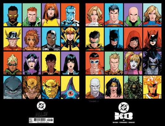 DC K.O. #1 (Of 5) Cover H Dan Mora Bracket Wraparound Card Stock Variant (NM)