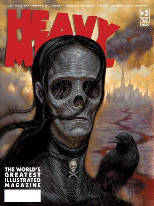 Heavy Metal Magazine #3 Cover B Chet Zar Variant (Mature) (NM)
