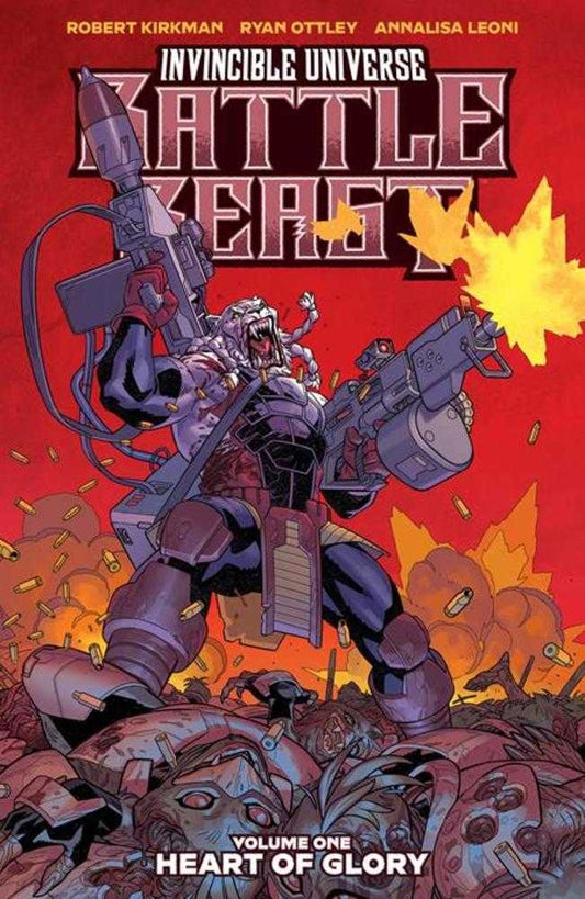 Invincible Universe Battle Beast TPB Volume 01 Direct Market Exclusive Ryan Ottley & Annalisa Leoni Cover (NM)