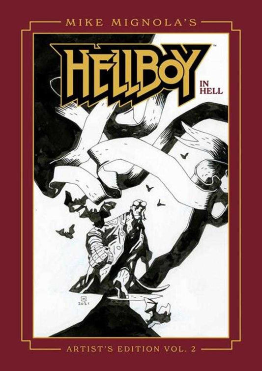 Mike Mignolas Hellboy In Hell Artists Edition Hardcover Book 02 DM Exclusive (NM)