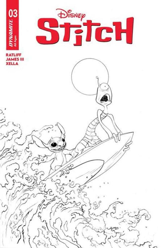 Stitch #3 Cover E 1:10 Jae Lee Line Art Variant (NM)