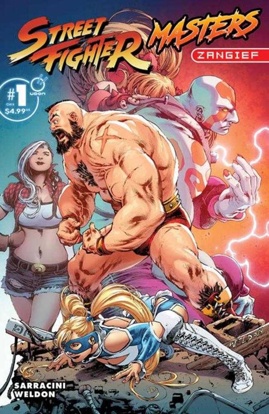 Street Fighter Masters Zangief #1 (One Shot) Cover B Matthew Weldon Variant (NM)