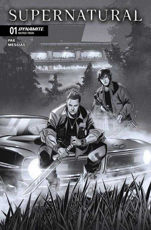 Supernatural #1 Cover J 1:10 Eder Messias Line Art Variant (NM)