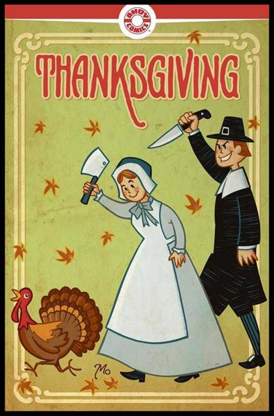 Thanksgiving (One Shot) Cover C 1:5 Mauricet Turkey Death Unlock Variant (Mature) (NM)