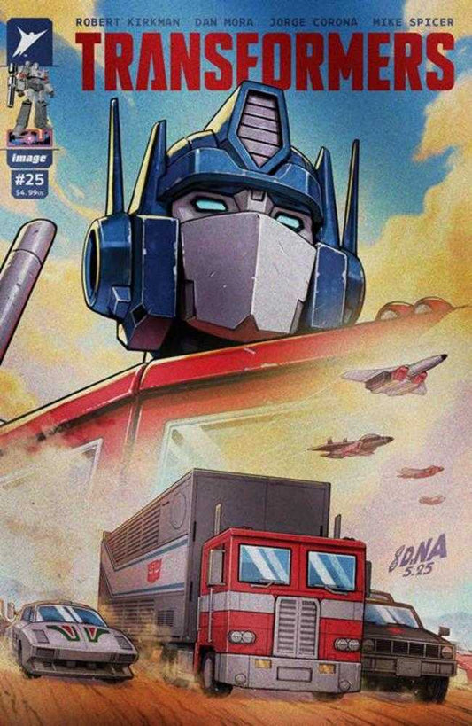 Transformers #25 Cover I David Nakayama Foil Variant (NM)