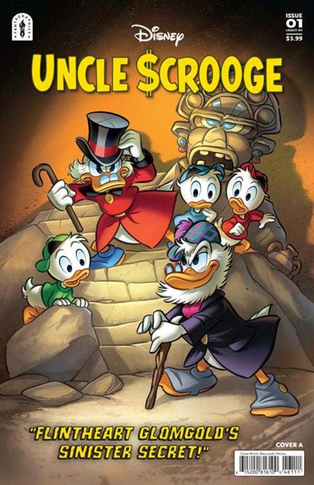 Uncle Scrooge Flintheart Glomgolds Sinister Secret #1 (Of 3) Cover A  Alessandro Perina (NM)
