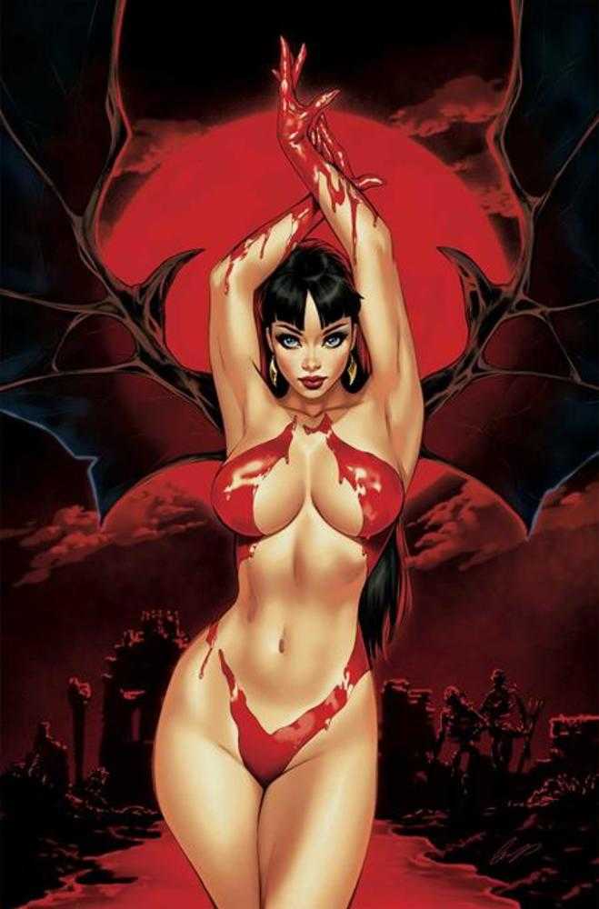 Vampirella #8 Cover I 1:10 Elias Chatzoudis Full Art Variant (NM)
