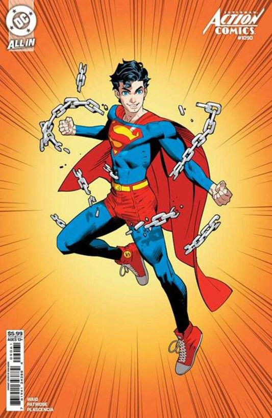 Action Comics #1090 Cover E Dan Mora Corner Box Card Stock Variant (NM)