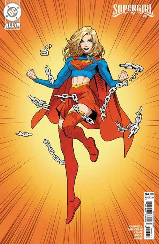 Supergirl #5 Cover F Dan Mora Corner Box Card Stock Variant (NM)