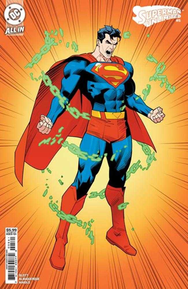 Superman Unlimited #5 Cover F Dan Mora Corner Box Card Stock Variant (NM)