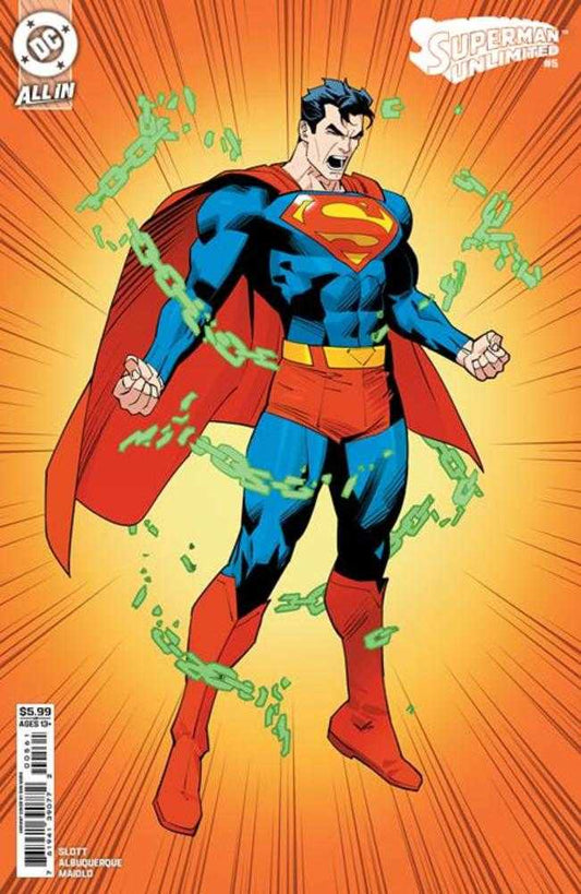 Superman Unlimited #5 Cover F Dan Mora Corner Box Card Stock Variant (NM)