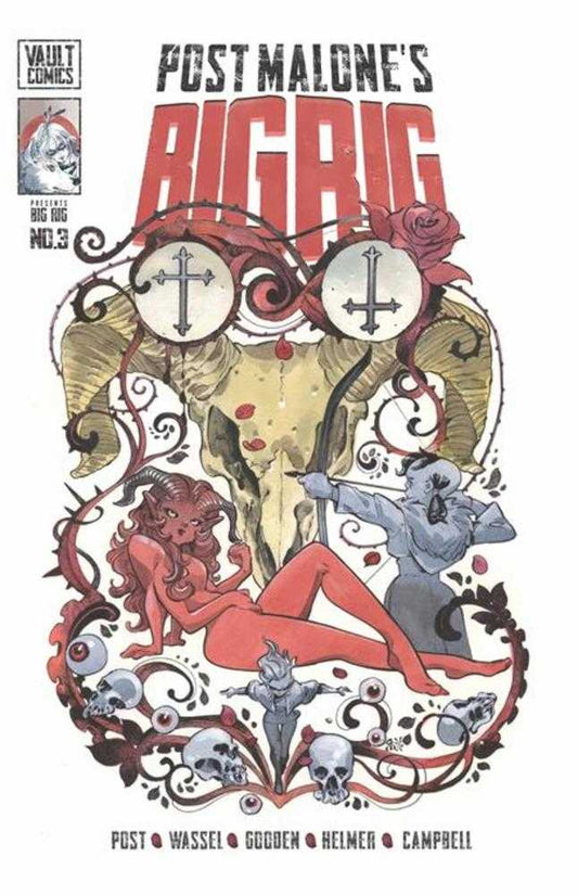 Big Rig #3 Cover J Peach Momoko Variant (Mature) (Post Malone) (NM)