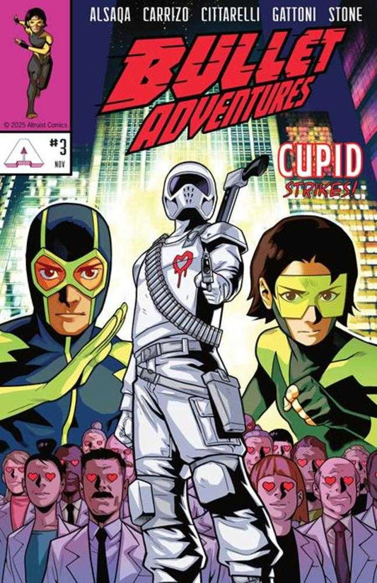 Bullet Adventures #3 Cover A Nicolas Carrizo & Fran Cittarelli (NM)